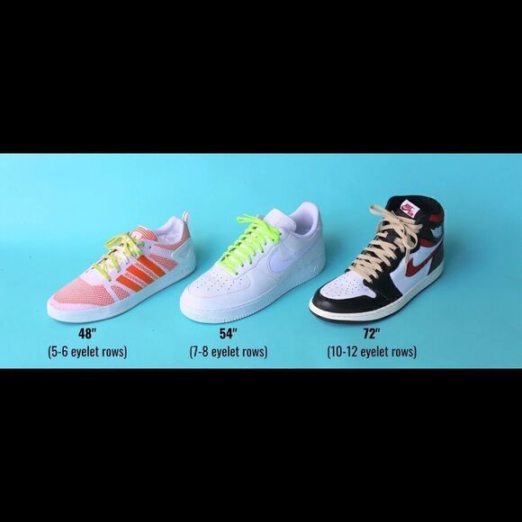 Colourful Ribbon Shoe Laces  - Picture 7 of 8